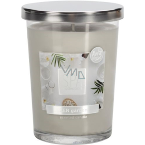 Bispol Spa Collection Zen Garden - Zen garden scented candle glass, burning time up to 68 hours 340 g