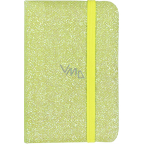 Albi Diary 2021 Mini Neon Yellow 11 cm x 7.5 cm x 1 cm