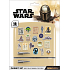 Epee Merch Star Wars - Set of Mandalorian magnets 18 pieces