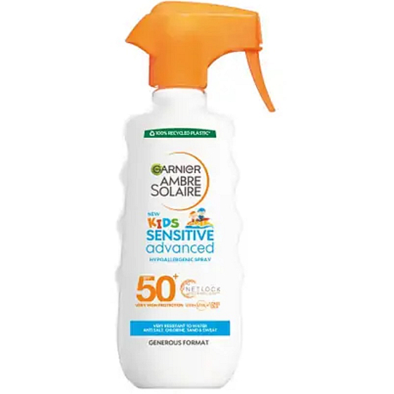 Garnier Ambre Solaire Kids Sensitive SPF50 + sunscreen spray 300 ml