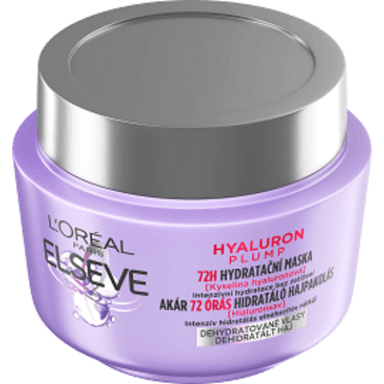 Loreal Paris Elseve Hyaluron Plump 72h hydrating mask for dehydrated hair 300 ml