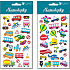 Stickers Transportation 9 x 16 cm 1 sheet
