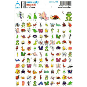Arch School mini stickers Ladybug, frog 11,5 x 17 cm