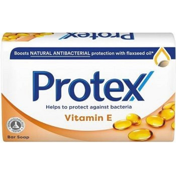 Protex Vitamin E antibacterial solid toilet soap 90 g 72 pcs carton