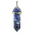 Sodalite pendulum hexagon pendant natural stone 41 x 13 mm, stone communication