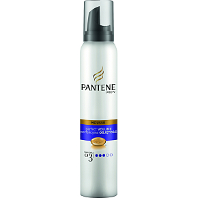 Pantene Pro-V Perfect Volume Mousse Strong Hold Foam Styler, Fixation 3, 200 ml