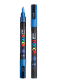 Posca Universal acrylic marker 0,9 - 1,3 mm Glitter blue PC-3M