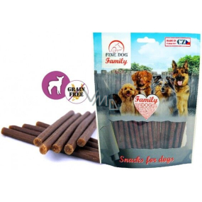 Fine Dog Family lamb stick, natural meat treat for dogs 200 g