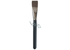 VeMDom Cosmetic brush H for blush straight flat brown hair 17 cm 1 piece