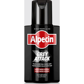 Alpecin Caffeine Shampoo for Hair Grey Attack, 200 ml
