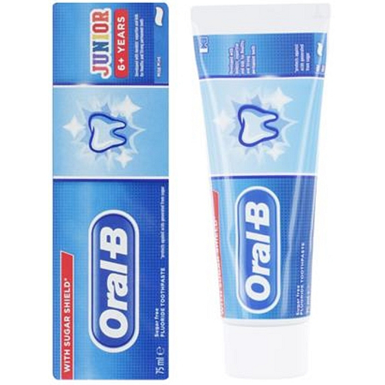 Oral-B Junior mild flavoured toothpaste for children 6+ 75 ml