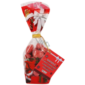 Poex Almonds in White Chocolate with Raspberry Powder 200 g