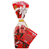 Poex Almonds in White Chocolate with Raspberry Powder 200 g