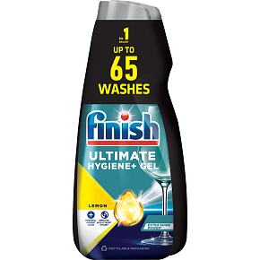 Finish Ultimate Lemon gel do myčky duo 2 x 650 ml