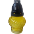 Bony Glass Cemetery Lamp with Metal Lid, 13.4 cm, 1 pc