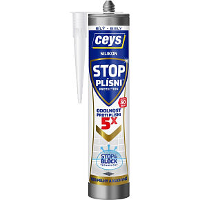 Ceys Stop Mold sanitary silicone, white, 280 ml Ceys Stop Mold sanitary silicone, white, 280 ml