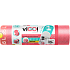 viGO! Premium Pull-up Trash Bags, Scented, 26 µ, 54 × 62 cm, 35 l, 15 pcs