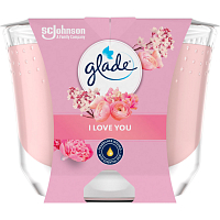 Glade Scented Candle Maxi I Love You, 204 g
