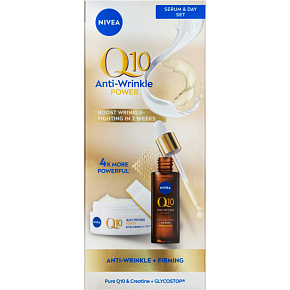 Nivea Expert Dual Anti-Wrinkle Serum and Q10 Anti-Wrinkle Expert Day Cream 30ml + 50ml
