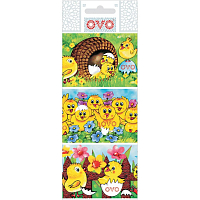 OVO shrink wrap sleeves chicks for Easter eggs, 1 pc