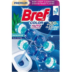 Bref WC Block Color Auto Active Eucalyptus 2 x 30 g