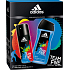 Adidas Team Five deodorant spray for men 150 ml + shower gel 250 ml, cosmetic set