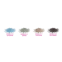 Dermacol Star Choice Shiny Glitters Eyeshadow Shade 8 black-gray 2 g