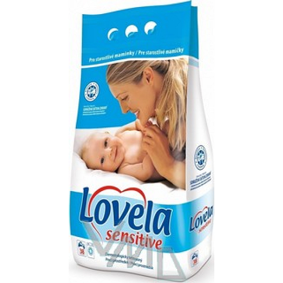 Lovela Sensitive washing powder for children 5.4 kg + 50% extra = 8.1 kg