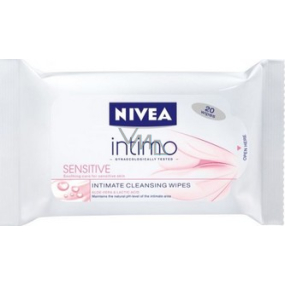 Nivea Intimo Sensitive wipes for intimate hygiene 20 pieces