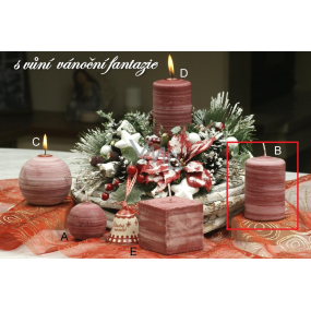 Lima Wellness Christmas fantasy aroma candle cylinder 60 x 90 mm 1 piece