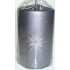 Lima Stars candle gray cylinder 60 x 90 mm 1 piece