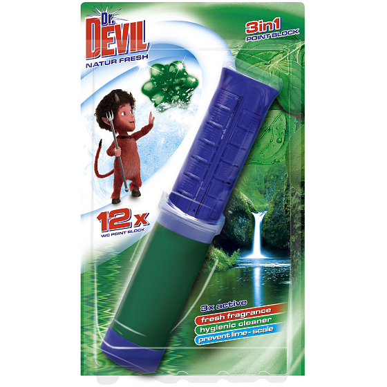 Dr. Devil Natur Fresh 3in1 Point Block Wc 75 ml