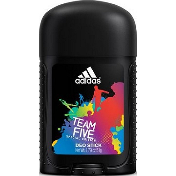 Adidas Team Five antiperspirant deodorant stick for men 51 g