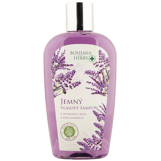 Bohemia Gifts Lavender Gentle Hair Shampoo for All Hair Types 250 ml