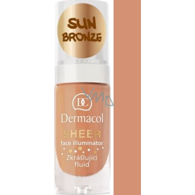 Dermacol Sheer Face Illuminator Beautifying Fluid Sun Bronze 15 ml