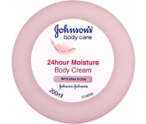 Johnsons Care 24hour Moisture Body Cream with Shea Butter 200 ml