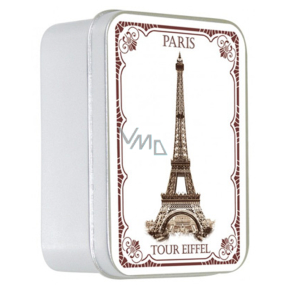 Le Blanc Rose Tour Eiffel natural solid soap in a box of 100 g