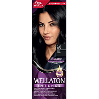 Wella hair color Wellaton Intense 2/0 black, 110 ml