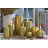 Lima Alfa candle gold sphere 80 mm 1 piece
