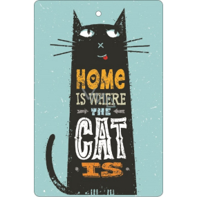Bohemia Gifts Aromatic fragrance card Cat 10.5 x 16 cm