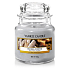 Yankee Candle Crackling Wood Fire - crackling fire in the fireplace scented candle Classic small glass 104 g