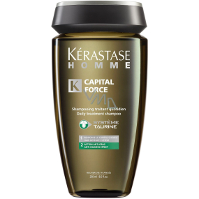 Kérastase Homme Capital Force Anti-Oiliness shampoo for oily hair with a strengthening effect to maintain hair density for men 250 ml