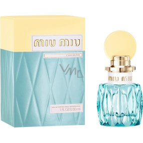 Miu Miu L Eau Bleue perfumed water for women 30 ml