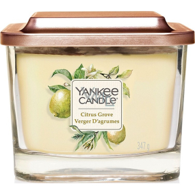 Yankee Candle Citrus Grove - Citrus Grove soy scented candle Elevation medium glass 3 wicks 347 g