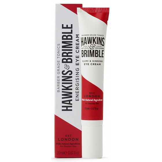 Hawkins & Brimble Men's Energizing Eye Cream with a Subtle Scent of Elemi and Ginseng 20 ml