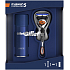 Gillette Fusion5 ProGlide shaver + Fusion5 Ultra Sensitive shaving gel for sensitive skin 75 ml, cosmetic set, for men