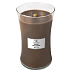 WoodWick Humidor - Cigar case scented candle with wooden wick and lid glass large 609.5 g