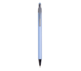 Spoko Stripes ballpoint pen Needle Tip blue, blue refill 0.3 mm