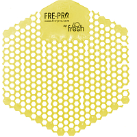 Fre Pro Wave 3D Citrus scented urinal strainer yellow 1 piece
