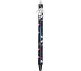 Colorino Rubberized pen Boys Cosmonaut, blue refill 0,5 mm